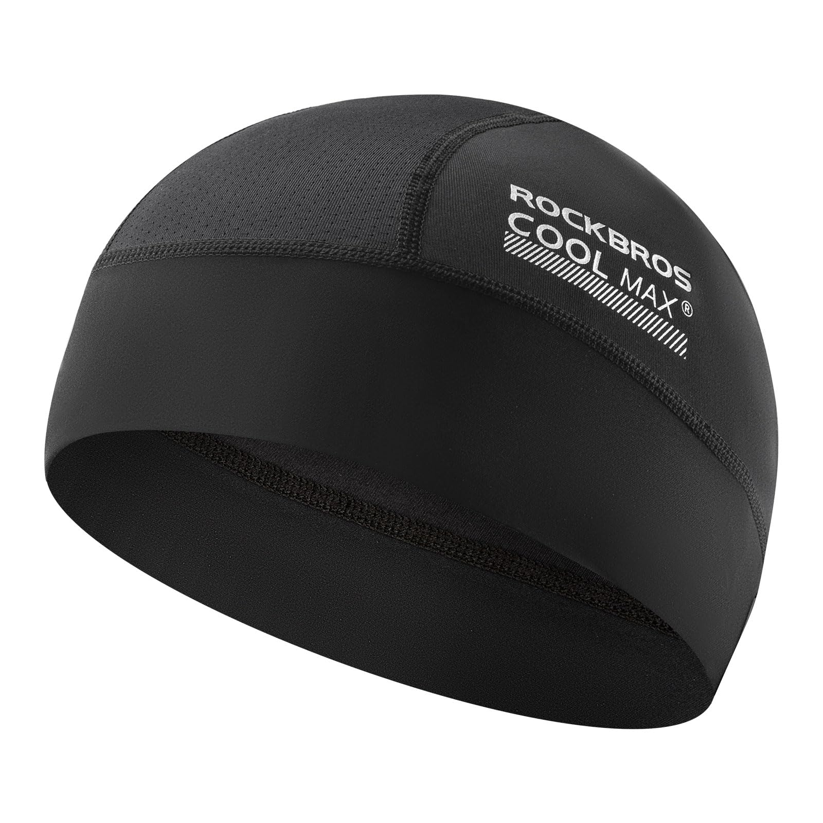 ROCKBROS Letnia Czapka Z Czaszką Coolmax Czapki Rowerowe OdprowadzająCe Pot Podszewka Kasku Czapka Wave Do Biegania, WęDróWek, Jazdy Na Motocyklu, Jazdy Na Rowerze, SportóW Na śWieżYm Powietrzu