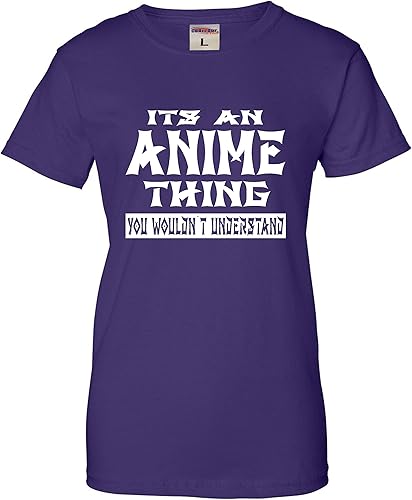 Miniatura 3 de Go All Out Camiseta con texto en inglés "It's an Anime Thing You Wouldn't Understand" para mujer