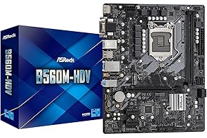 ASRock B560M-HDV LGA 1200 Intel Socket Motherboard