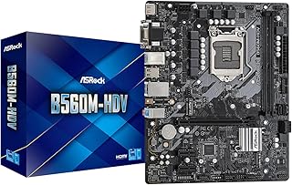 ASRock マザーボード B560 M-HDV Intel 10世代 ・ 11世代 CPU ( LGA1200 ) 対応 B560 Micro ATX マザーボード 【国内正規代理店品】