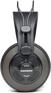 Samson C01 Condenser Microphone and SR850 Studio Headphones Bundle for Recording Vocals Instruments and Home Studio