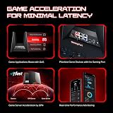 TP-Link Tri-Band BE19000 Wi-FI 7 Gaming Router Archer GE800 | 12-Stream | 2×10G + 4×2.5G Ports, USB 3.0 | Turbo Acceleration, Dedicated Gaming Port & Panel, RGB Lighting, HomeShield, Free Expert Help - 4