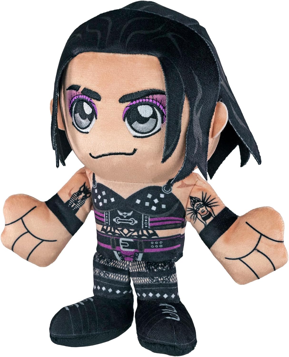 Bleacher Creatures WWE Diva Rhea Ripley 8" Kuricha Plush - Soft Chibi Inspired Toy