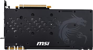 msi Gaming GeForce GTX 1080 8GB GDDR5X DirectX 12 VR Ready (GeForce GTX 1080 Gaming X 8G)