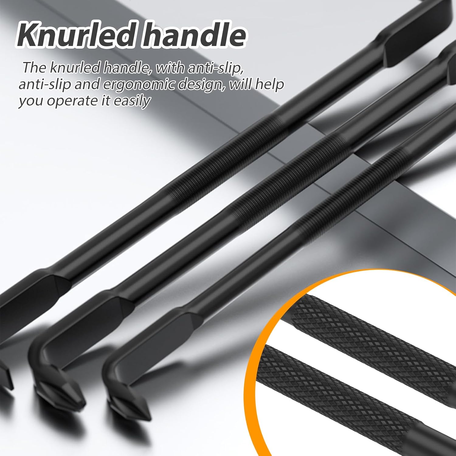 3Pcs Right Angle Offset Screwdriver Set - L Type 90 Degree Double End Screwdriver, 15mm Elbow Design, Low Profile Magnetic Offset Screwdriver for Tight Narrow Space