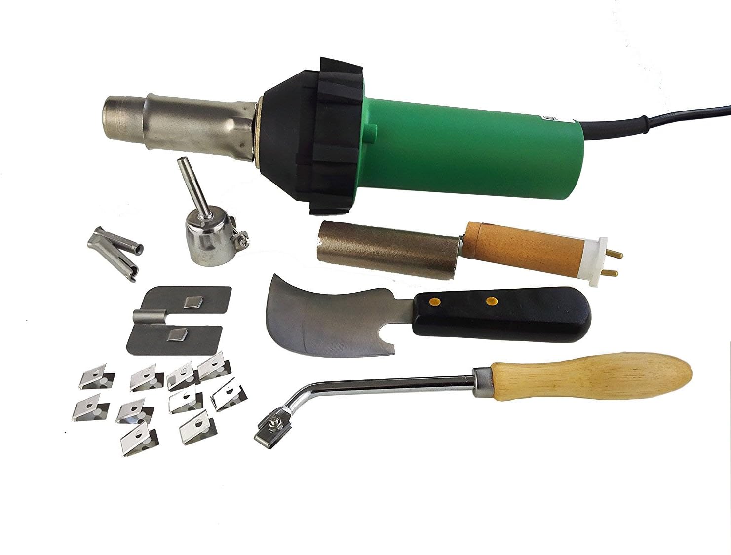 1600W Hot Air Torch Plastic Welding Gun Welder Pistol Flooring Tools Flooring Welding kit