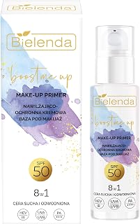 Bielenda BOOST ME UP Moisturizing & Protective Cream Base for Makeup 8-in-1 SPF50-30 ml