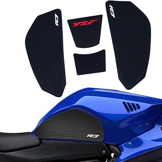FOR YZF R7 YZF R7 r7 2025 2024 2023-2021 オートバイサイド燃料タンクステッカー燃料タンク保護ステッカー燃料タンク滑り止めステッカー燃料タンク [並行輸入品]