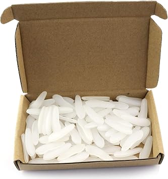Knife Tip Protector 100PCS Transparent Plastic Knife Blade Tip Sleeves Knife Tip Guard Knife Tip Covers