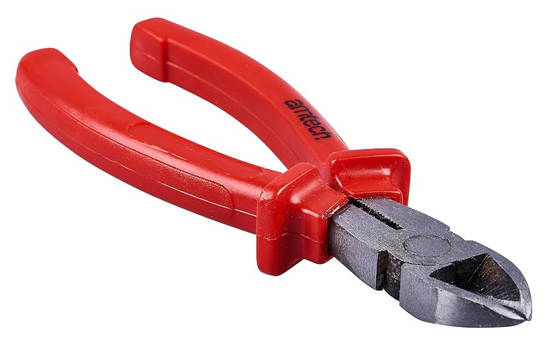 Alicate de corte lateral Amtech AM-B0530 15,2 cm com cabo de PVC