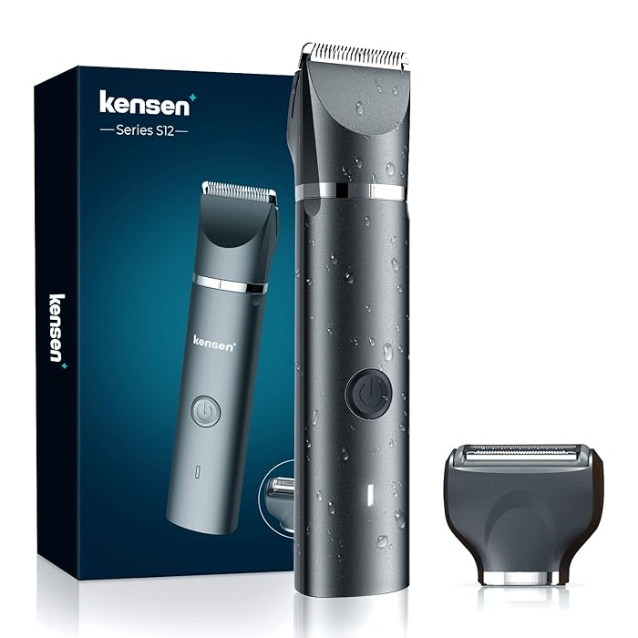 Buy Body Hair Trimmer for Men, KENSEN Cordless Mens Beard Trimmer