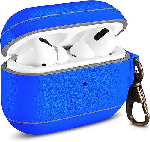 Miniatura 2 de Dreem Funda de cuero vegano con clip para llavero compatible con AirPods Pro 1 para mujeres y hombresApple de 1 generación, carcasa rígida