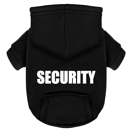 Paiaite Black Chihuahua Dog Hoodie: Warm and Stylish with a