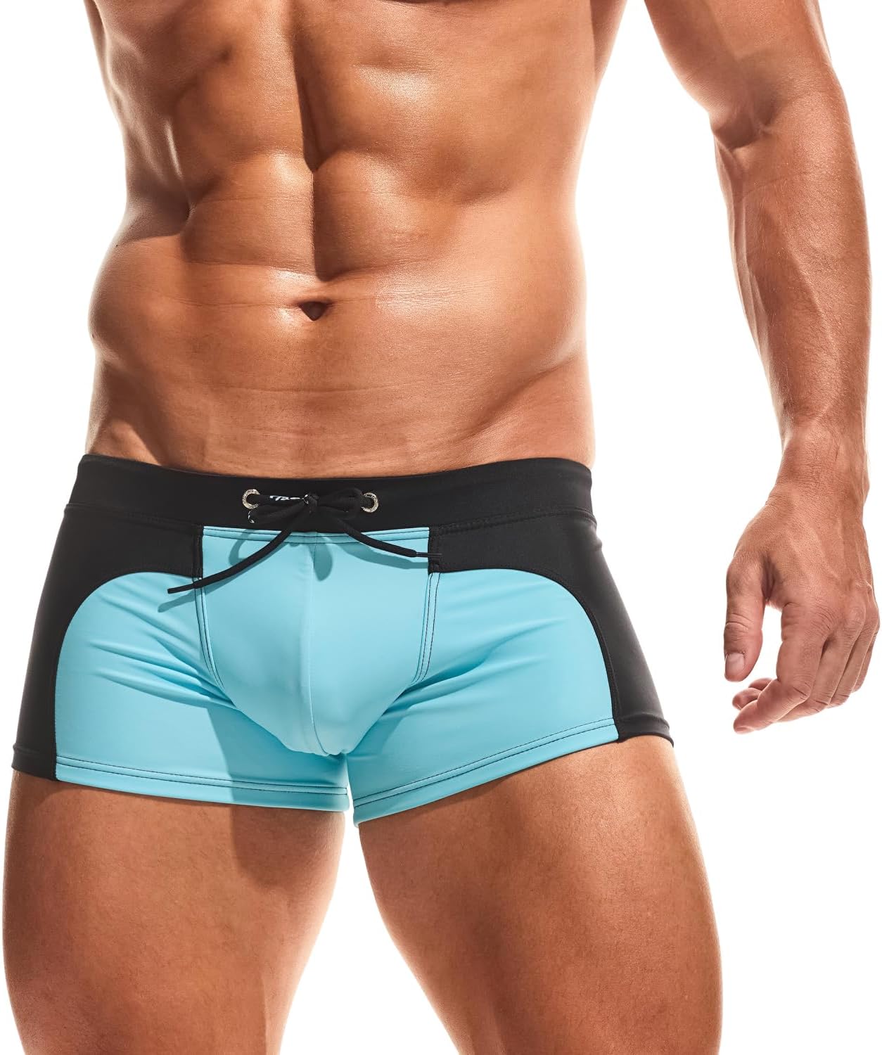 Taddlee Men's Swimwear Swimming Boxer Trunks Briefs Shorts Square Cut Swimsuits