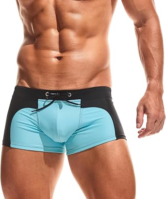 Taddlee Mens Swimwear Swimming Boxer Trunks Briefs Shorts Square Cut Swimsuits