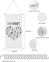 Vista 2 de Healthy Sports Hanging Earrings Organizer, Earring Holder Holds Up To 330 Pairs, Decorative Earring Hanger Earring Display Jewelry Organizer for