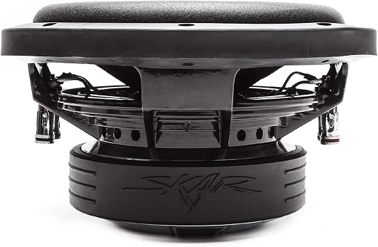 Skar Audio VD-8 D2 8 600W Max Power Dual 2 Ohm Shallow Mount Car Subwoofer