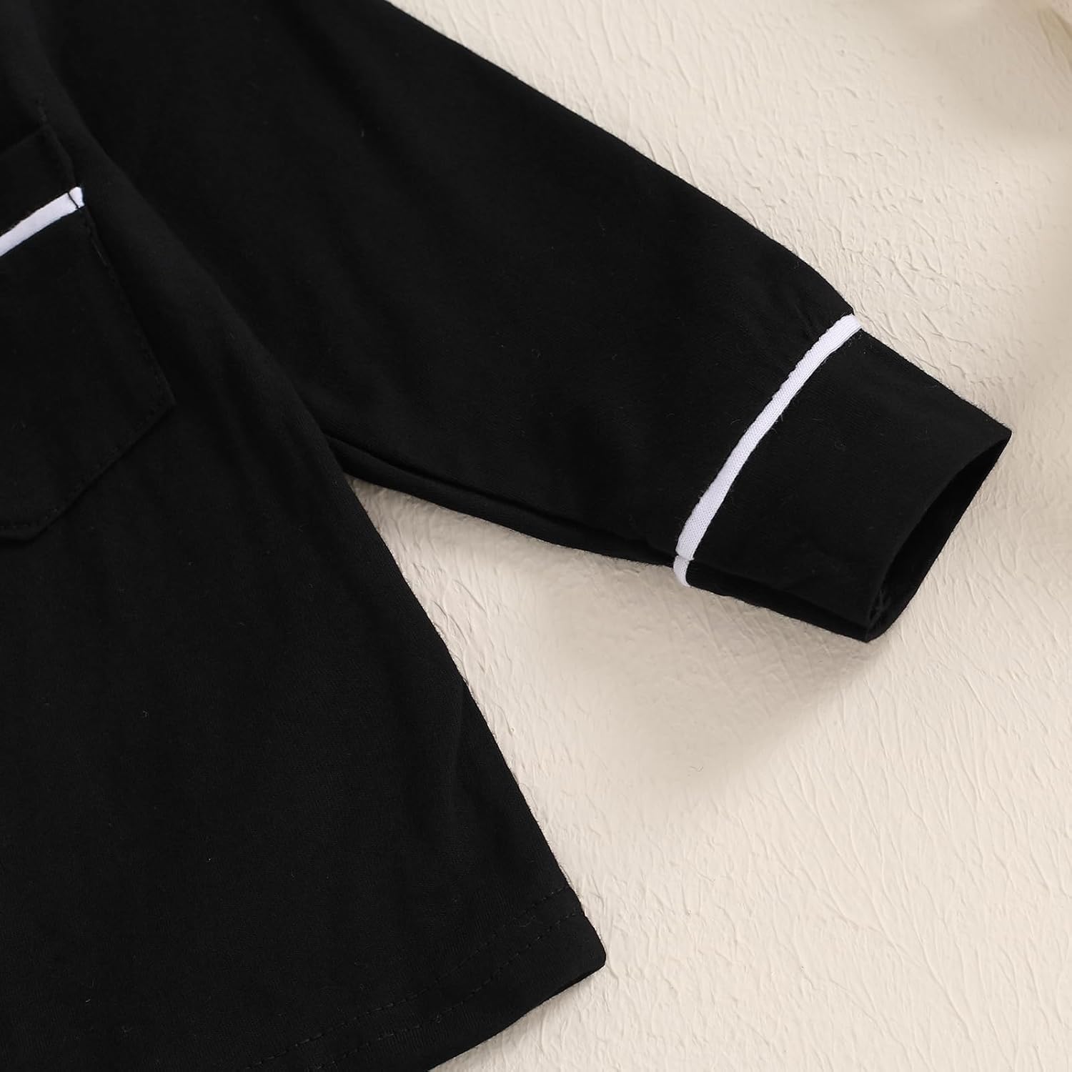 Balaflyie Baby Button Down Pajamas Set Shirt and Pants Toddler Cotton Pjs Long Sleeve Sleepwear - Image 6