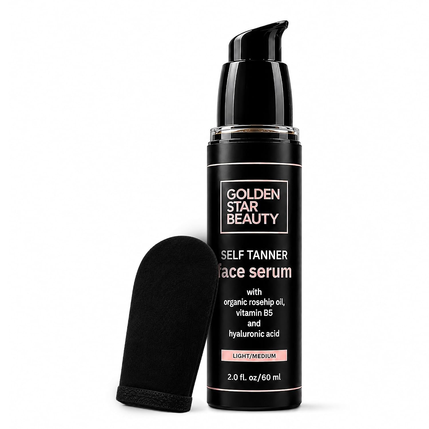 Face Tanner, USA Made Facial Self Tanning Serum, Natural...
