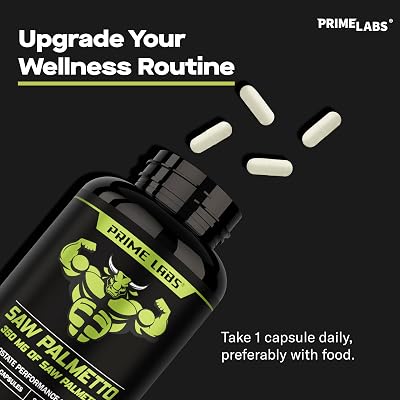 Prime Labs Tribulus Terrestris + Saw Palmetto Capsules