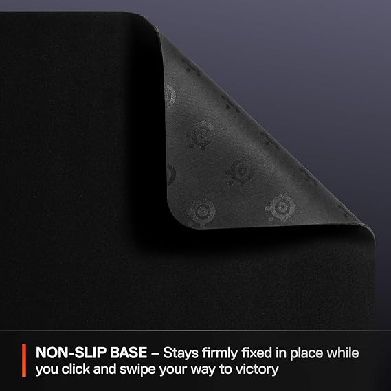 SteelSeries Qck Medium Gaming Mousepad - Provides Maximum Control - Optimized for Gaming Sensors