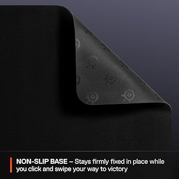 SteelSeries Qck Medium Gaming Mousepad - Provides Maximum Control - Optimized for Gaming Sensors