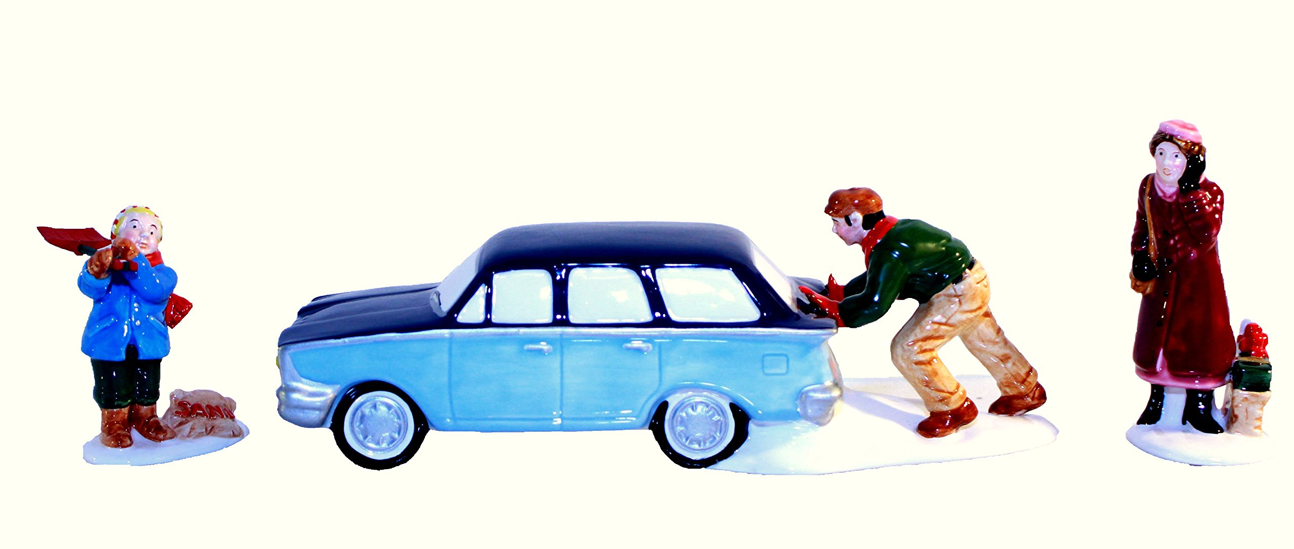 Department 56 Snow Village 5471-2 Stuck in The Snow