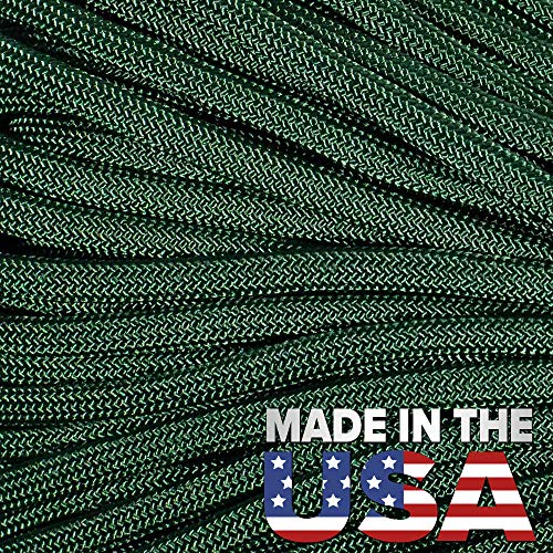 Paracord Planet 550 Mil-Spec Type III Nylon Paracord – Durable 550 lb Strength – USA Made, 100% Nylon – Survival/Tactical Cord – 50, 100, and 1000 Feet Available