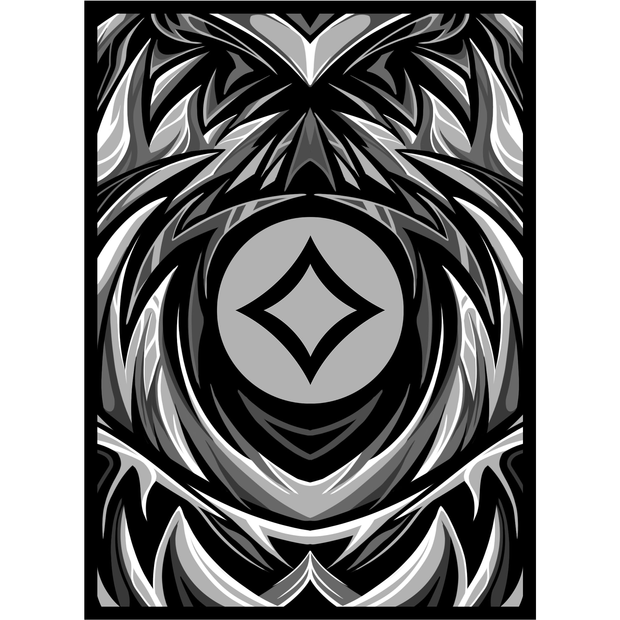 (Colorless) - 100ct Textured TCG/MTG Art Card Sleeves