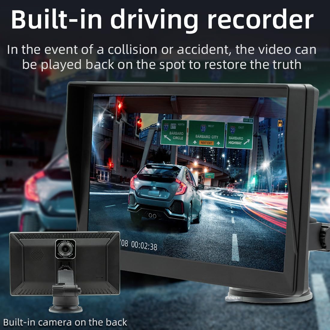 Amazon | ポータブルワイヤレスApple CarPlayおよびAndroidオートカー