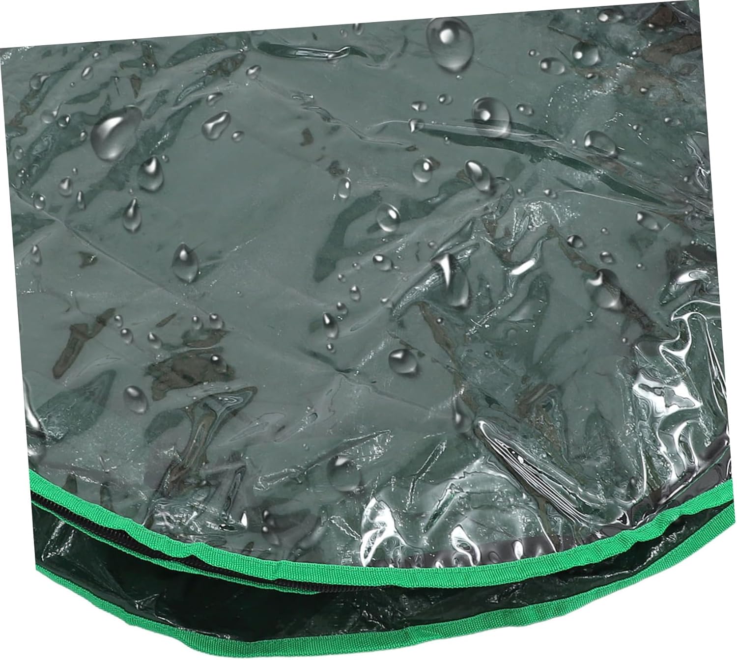 1pc Storage Bag for Wreaths Clear Window Design Container for Holiday Decorations for Christmas Party Supplies Storage