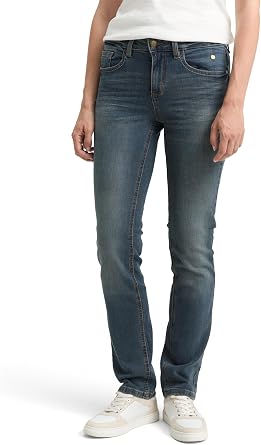 TOM TAILOR Womens Alexa Straight Jeans