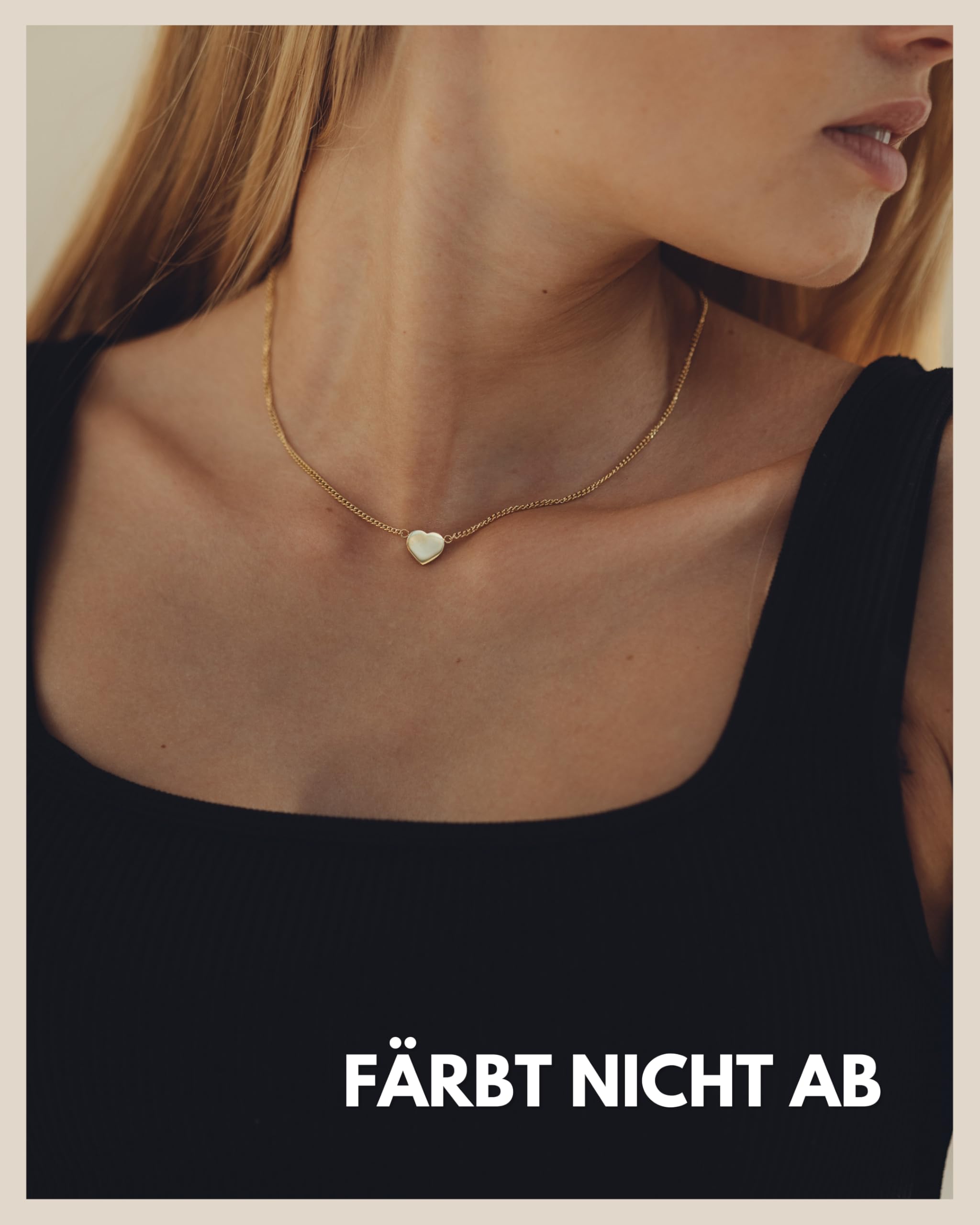 GD GOOD.designs Schmucksets für Damen - Geschenkset inkl. Herz Armband, Halskette mit Herzanhänger, Ohrstecker in Herzform | Gold, Silber oder Rosegold