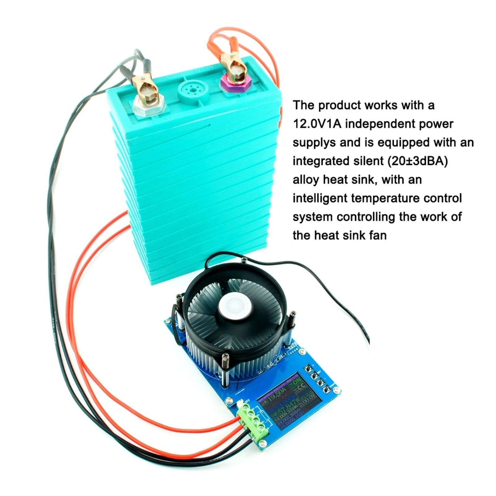 150W 20A 4-przewodowy Tester baterii litowej Pojemność Rezystancja wewnętrzna Monitor napięcia prądu Wyładowarka Obciążenie elektroniczne CNC Precyzyjne Wykrywanie