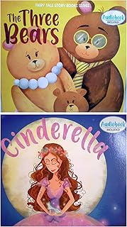 Fairy Tale Story Books Series: Cinderella and The Three Bears Paperback Books Set of 2