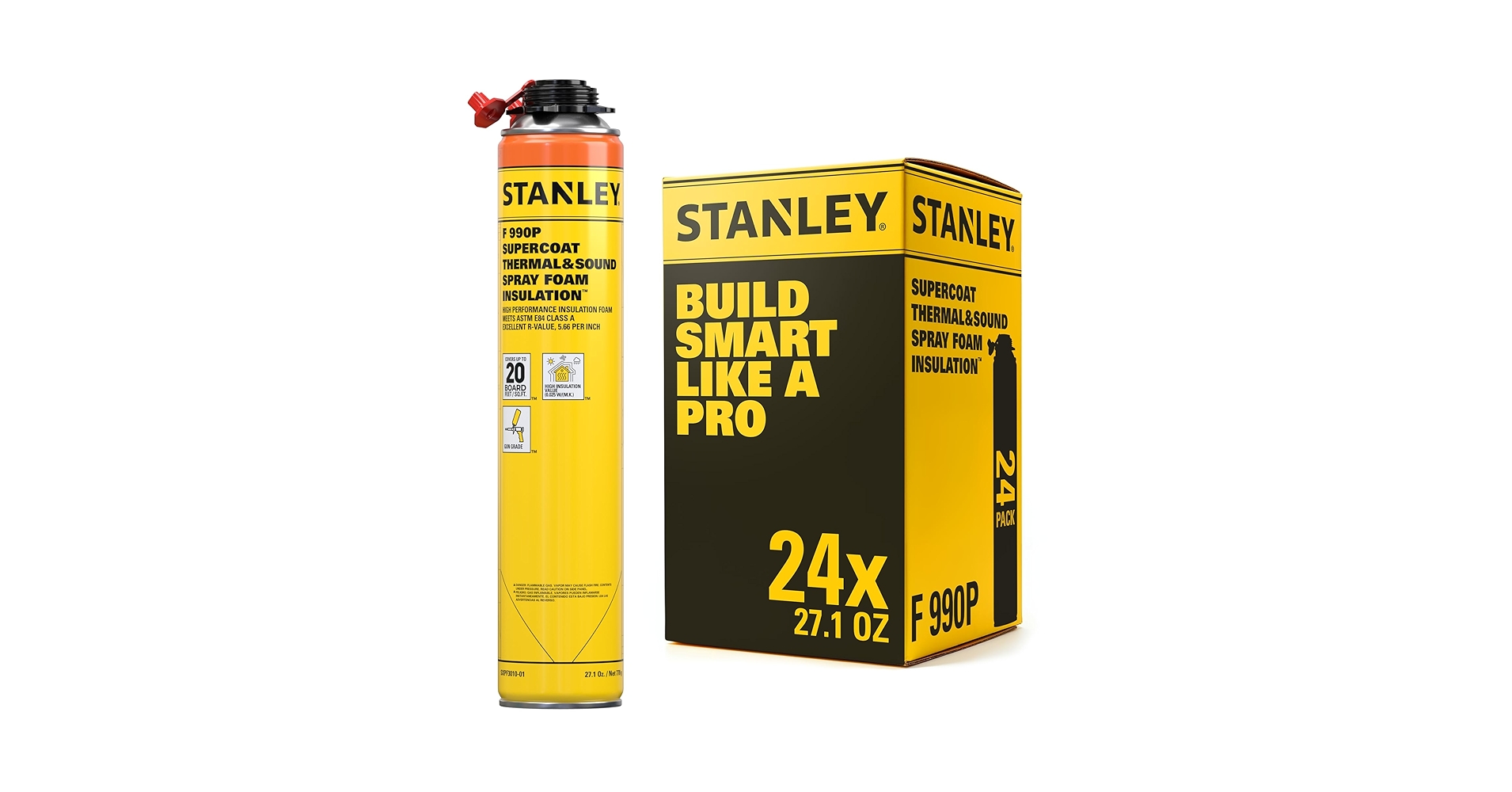 Amazon.com: STANLEY F 990P Supercoat Spray Foam Insulation