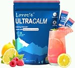 UltraCalm Paquets de boisson Super Cortisol, sans sucre, avec vitamine D, les électrolytes à la limonade framboise, 30 Bâtons