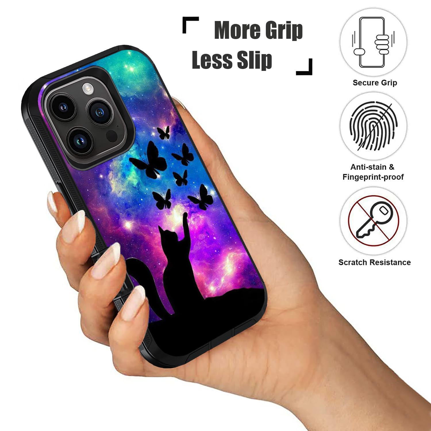 Amazon.com: ZXHSBROK Designed for iPhone 16 Pro Max Case, Military