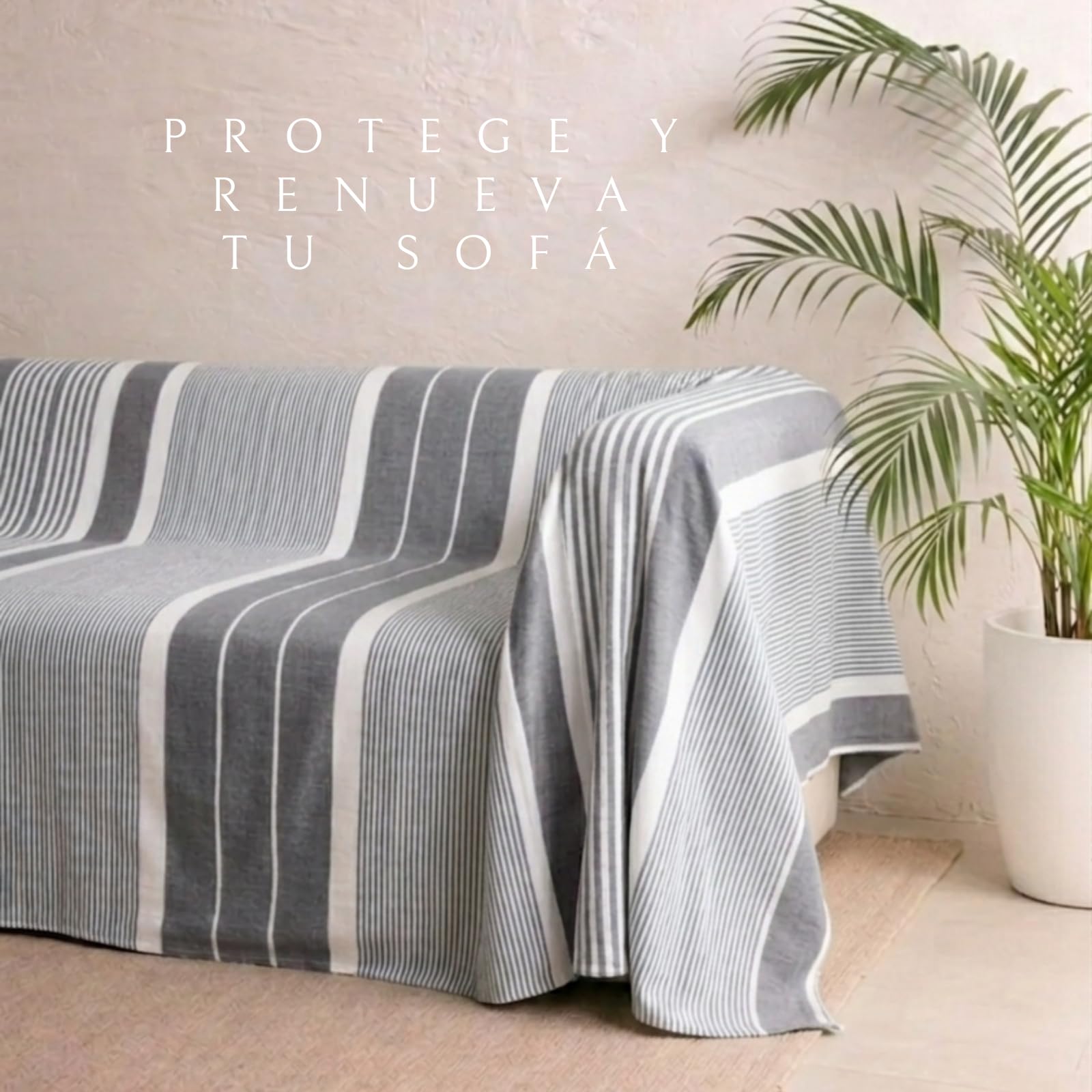 MOMOMUS Couvre Lit d’été ou Dessus de Lit léger – Frais, Doux et Polyvalent - Plaid, Couverture d’été ou Jeté de Canapé Élégant - Gris, 150 x 200 cm