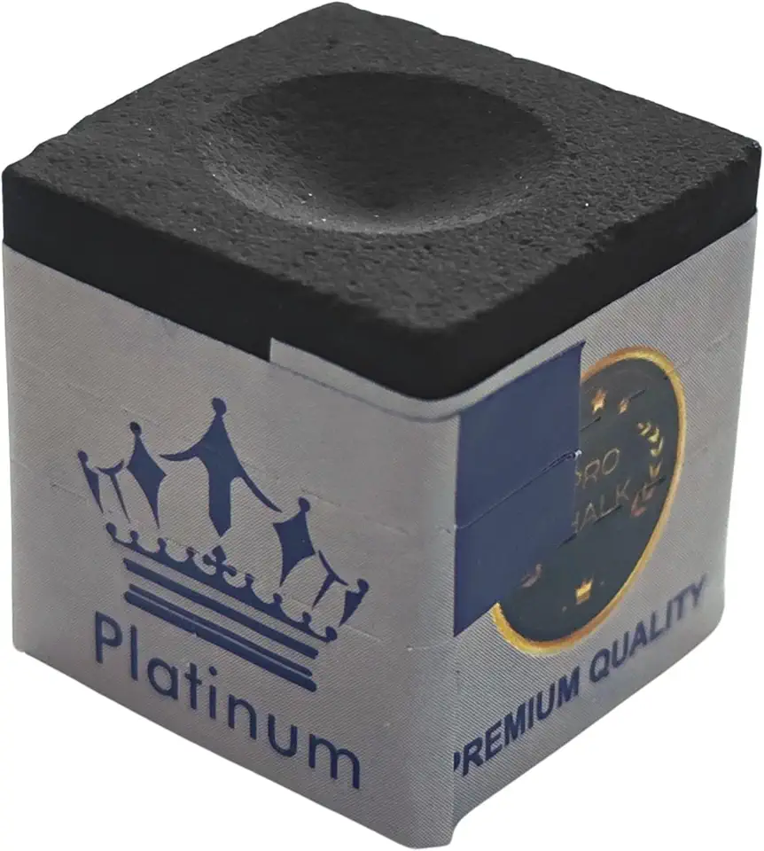Giz Platinum Profissional para Sinuca (Preto)