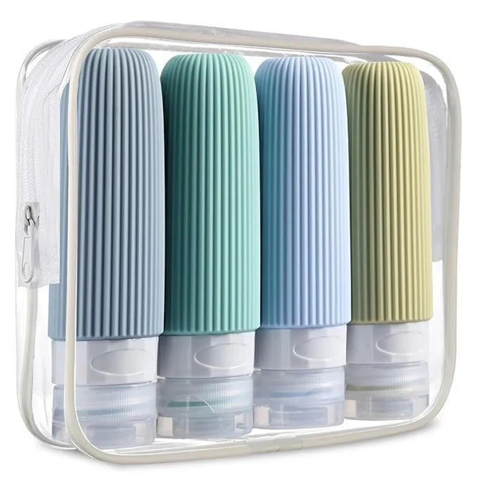 JFNKLFG Travel Bottles For Toiletries BPA Free Leak Proof Squeezable Size Containers Accessories Essentials for Travel