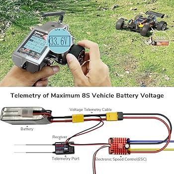 ラジコン　プロポ　RadioLink RC6GS V3 7ch受信機　クローラー Amazon.com: Radiolink RC6GS V3 7 Channels RC Transmitter and