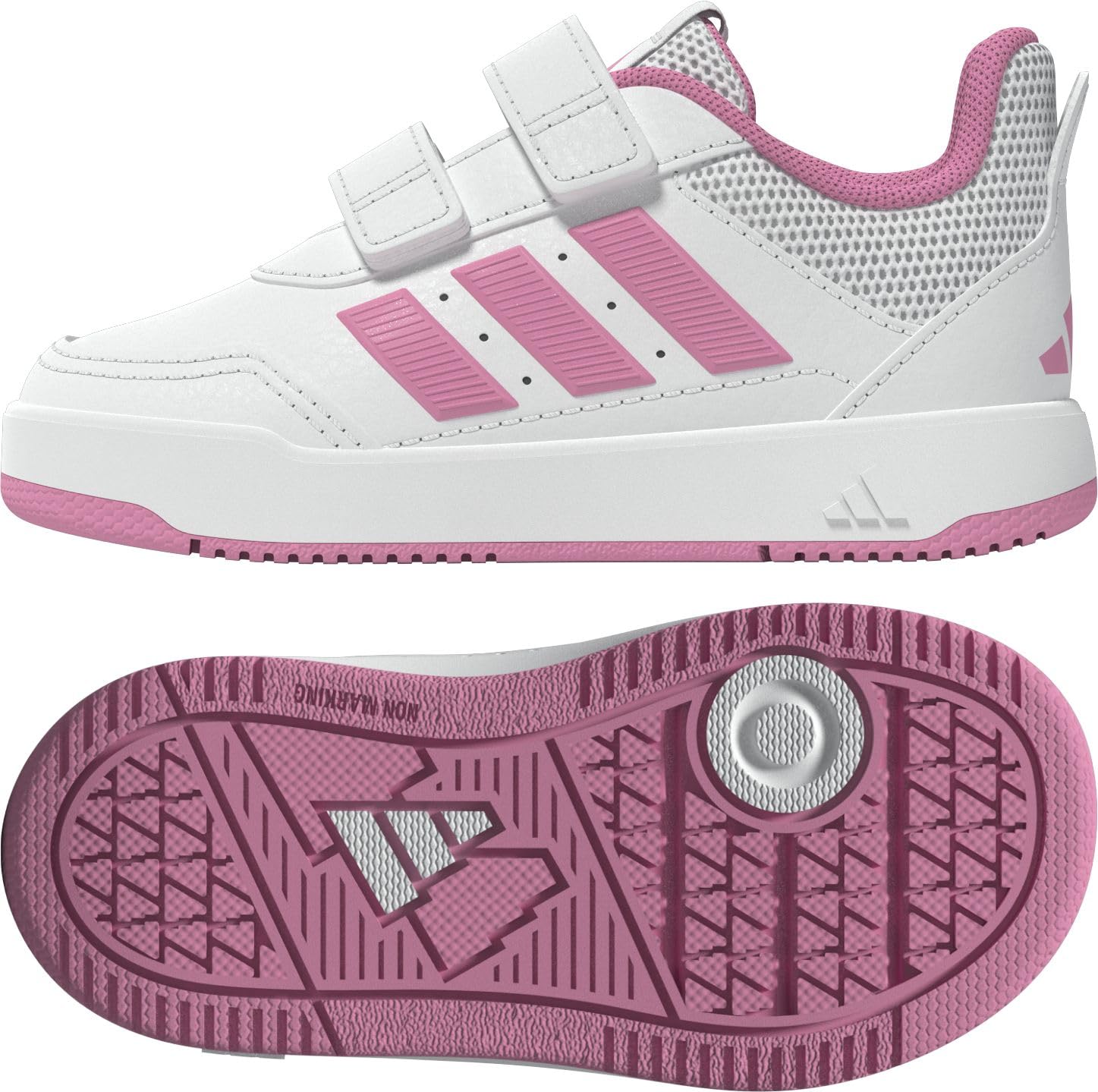 Adidas Mixte bébé TENSAUR Sport 3.0 Shoes Infants, FTWR White/Bliss Pink/Grey Two, 24 EU