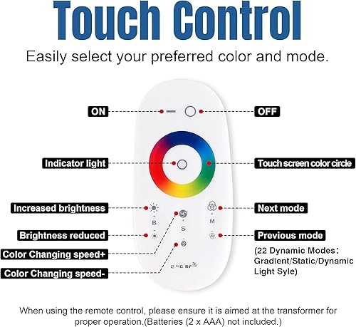 Miniatura 7 de Luz de Piscina de 1.5 Pulgadas LED RGBW Multicolor para Piscina Enterrada y Spa, IP68 Impermeable, AC 120V, Cable de 50 Pies con Controlador, APP y