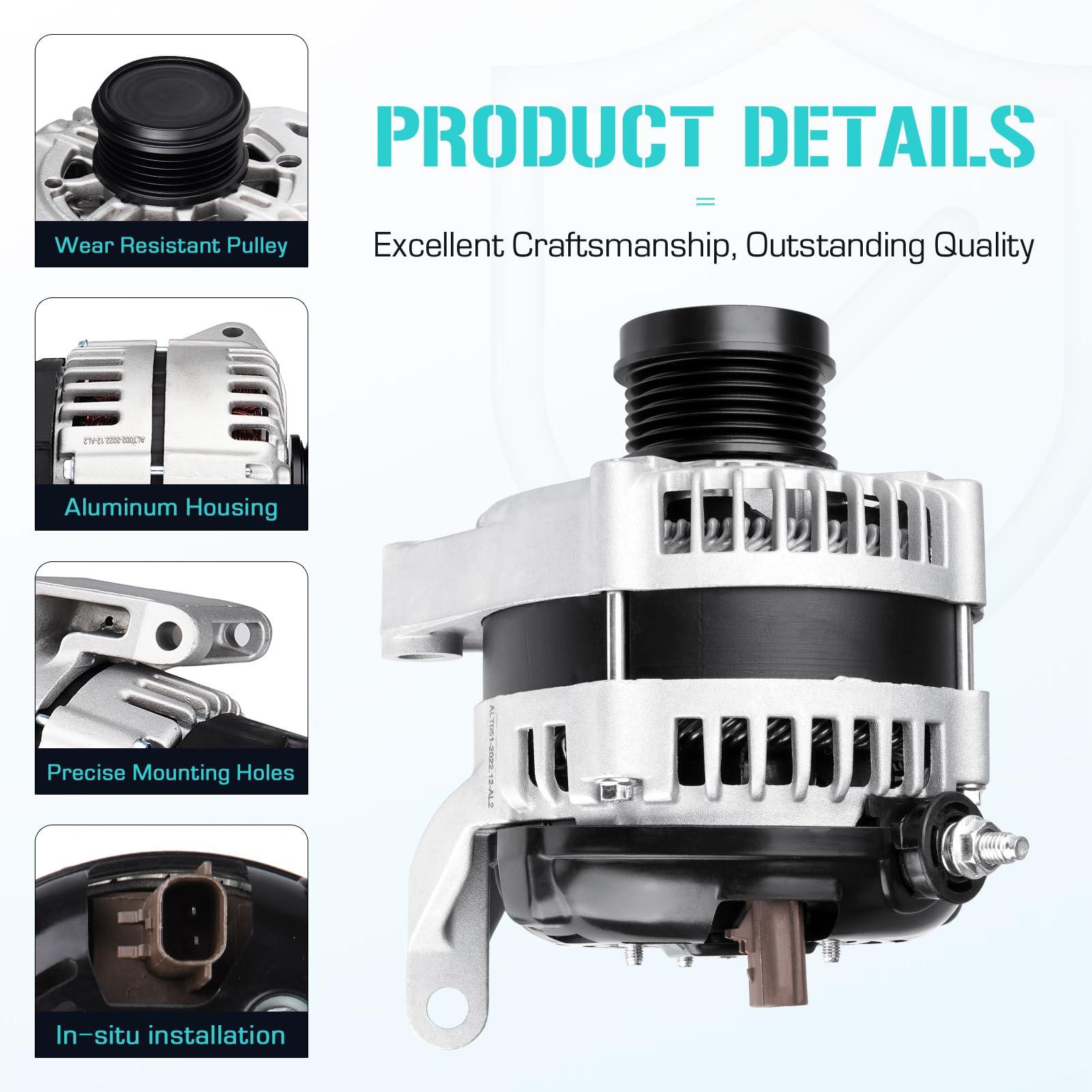 For 2001-2007 Dodge Grand Caravan Chrysler Town & Country 3.3L 3.8L Alternator