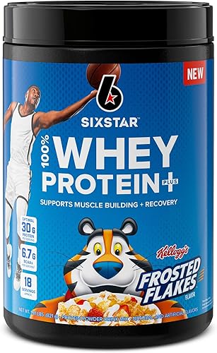 Six Star Proteína de suero en polvo Plus Construcción muscular y recuperación más apoyo inmunológico Constructor muscular para hombres y mujeres