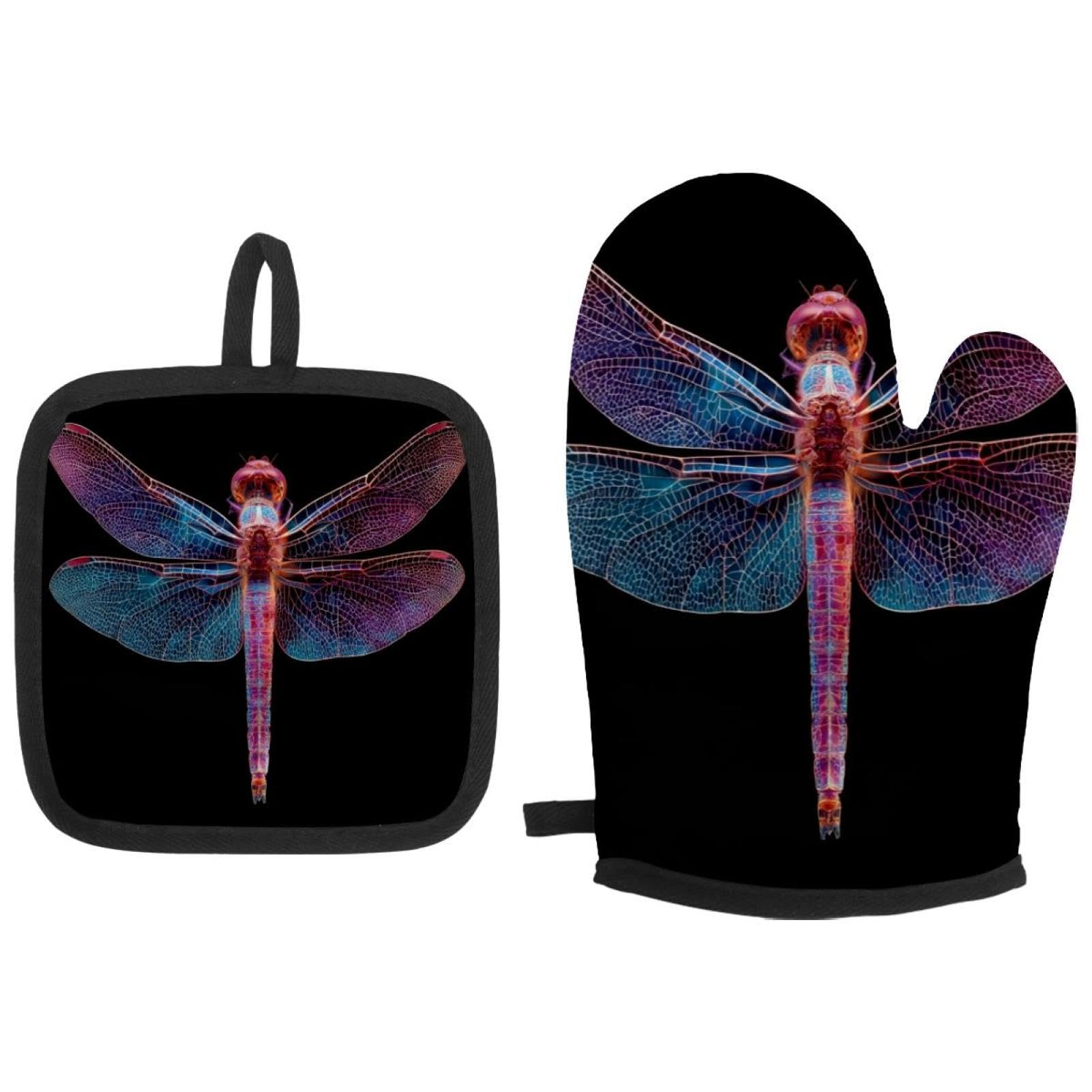 Gants de four et maniques Dragonfly pour éviter les brûlures en cuisine