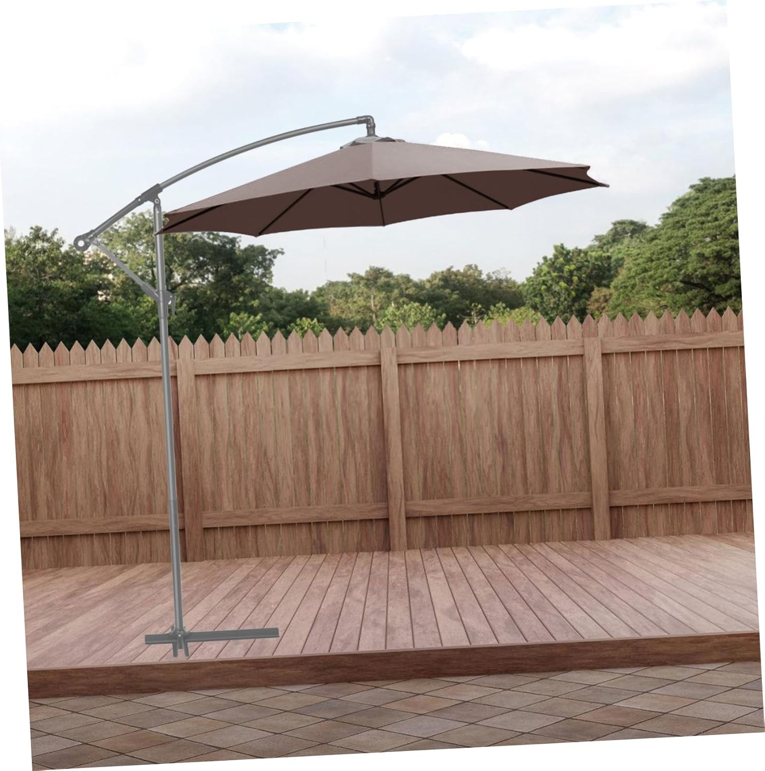Patio Umbrella Replacement Canopy Rainproof Canopy for Outdoor Use Durable Umbrella Cover Lightweight