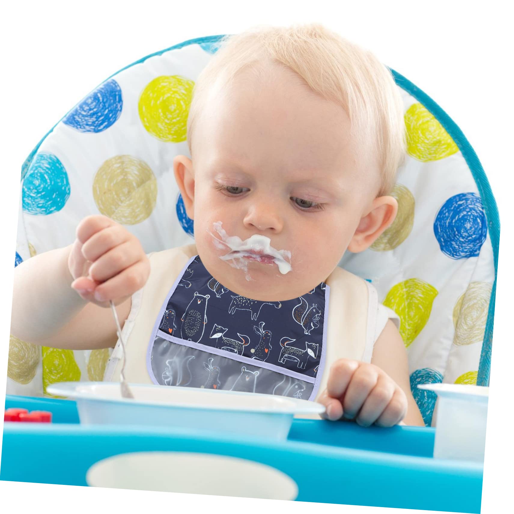 Abaodam 15 Stk Wasserdichtes Lätzchen Essen Lätzchen Zum Füttern Von Kleinkindern Speichel Lätzchen Neugeborenes Sabberndes Lätzchen Wasserdichtes Babylätzchen -lätzchen Polyester