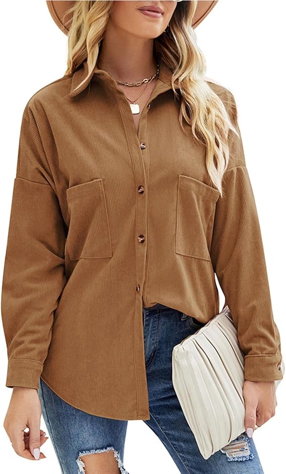 GORGLITTER Damen Leoprint Cardigan - Kurze Strickjacke Mit Knöpfen